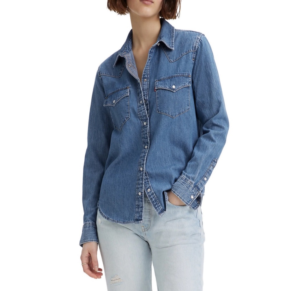 Levi's the denim western shirt